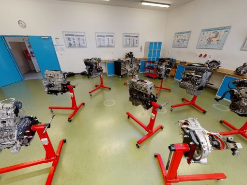 SŠTD Ostrava-Vítkovice, praktické dílny