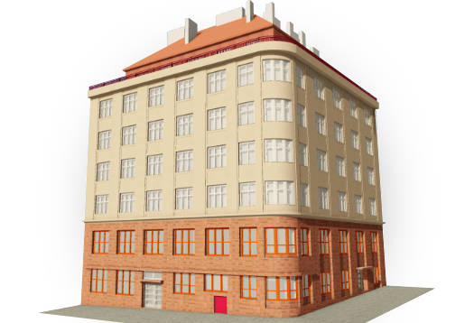 3D model radniční věže – pasportizace historického objektu Kroměříž