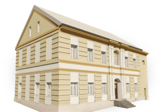 3D model domova pro seniory – pasport stavby Hodonín