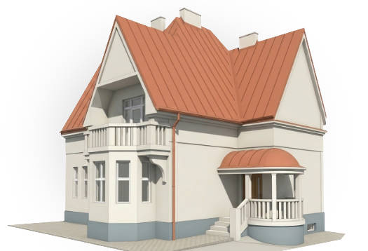 3D model rodinného domu – pasport stavby Kolín