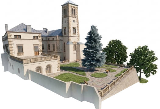 3D model muzea – dokumentace skutečného provedení stavby